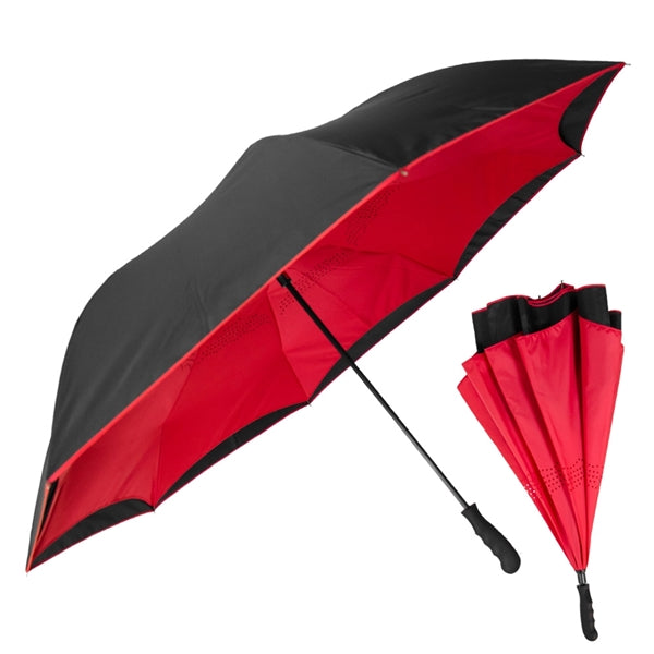 The Grand Inversa Inverted Umbrella - 58" Arc, Reverse Close