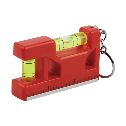 Hank 3" Level / Ruler Keyring