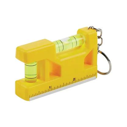 Hank 3" Level / Ruler Keyring