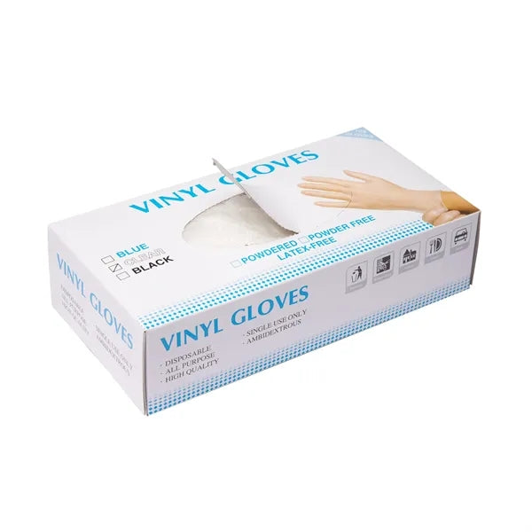 Protection-XL Box of 100 Extra Large Size Vinyl Gloves (5...
