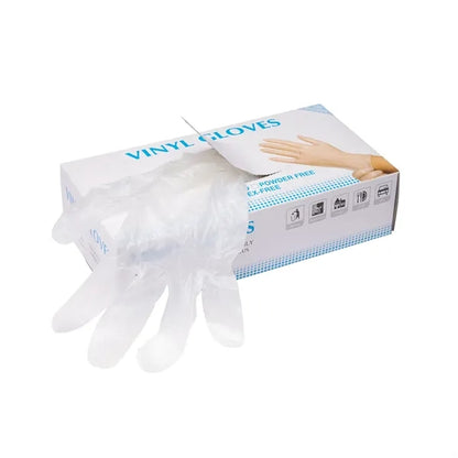 Protection-XL Box of 100 Extra Large Size Vinyl Gloves (5...