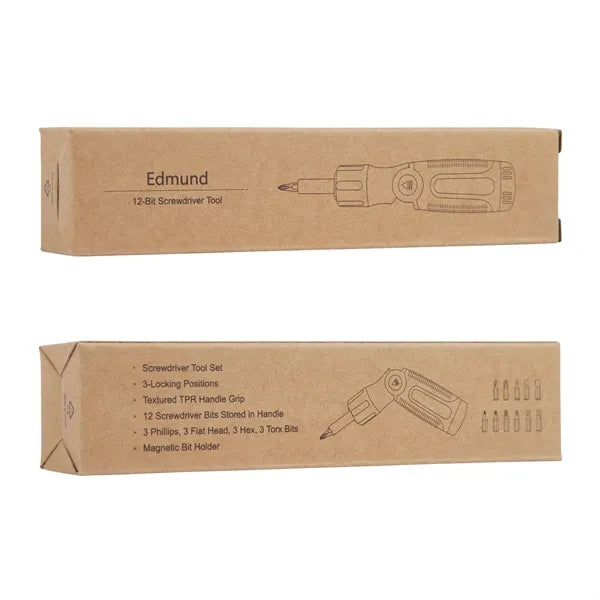 Edmund 3-Position, 12-Bit Screwdriver Tool