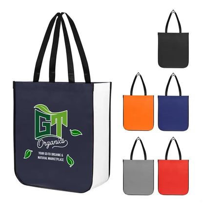 Jumbo Lola Laminated Non-Woven Tote Bag with 100% RPET Ma...