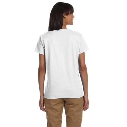 Gildan Women's Ultra Cotton Tee - White/Neutral