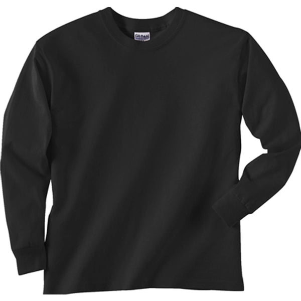 Gildan Youth Ultra Cotton Long Sleeve Tee - Dark/Color