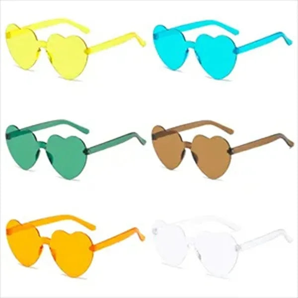 Heart Shape Rimless Glasses