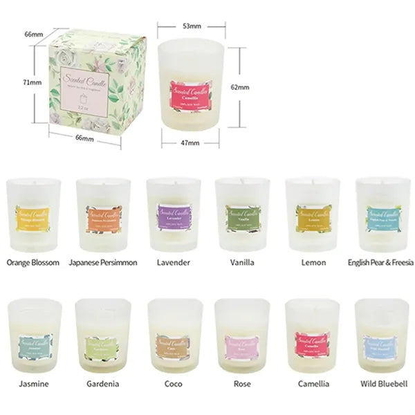 Glass Scented Candle