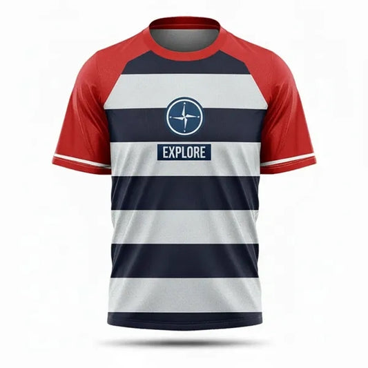 Unisex & Kids Sublimated Crew Neck Short Sleeve T Shirt