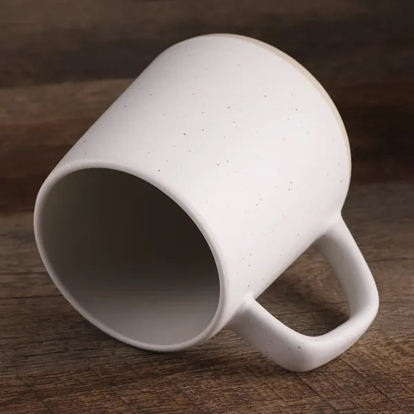 13.5 Oz Speckled Ceramic Tapered Mug