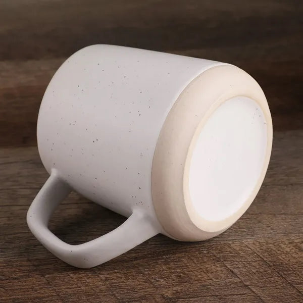 13.5 Oz Speckled Ceramic Tapered Mug