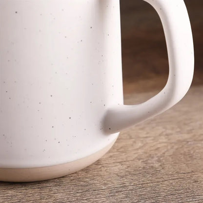 13.5 Oz Speckled Ceramic Tapered Mug