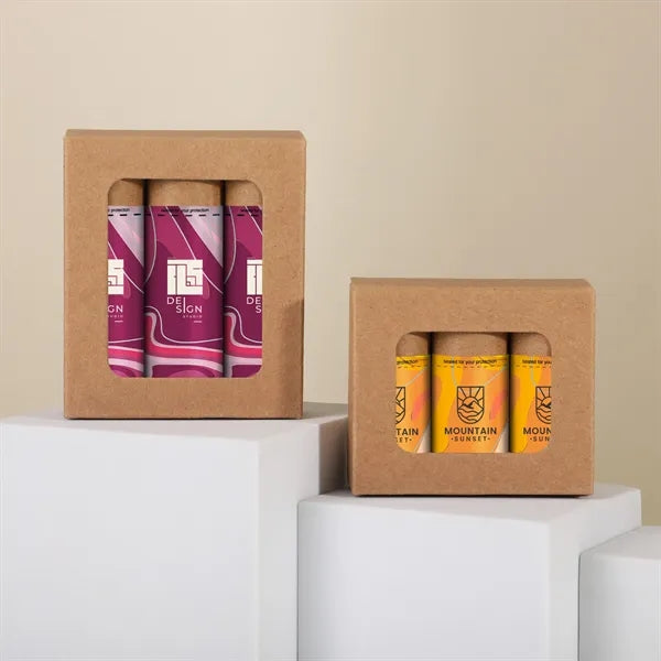 Pucker Pack: Kraft Lip Moisturizer 3 Pack