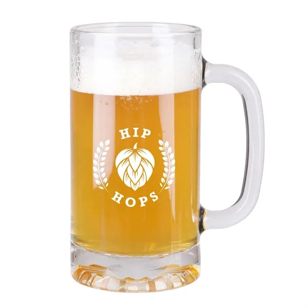16 Oz. Glass Beer Mug