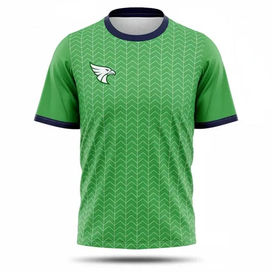 Full Color Spandex Short Sleeve T Shirt Interlock