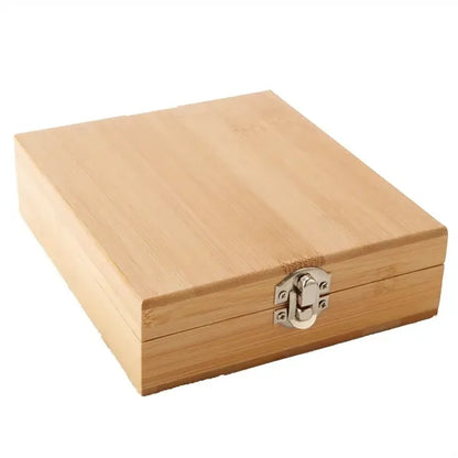 4-Piece Bamboo Wine Tool Set