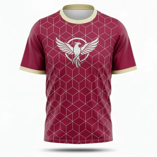Spandex Interlock Short Sleeve T-Shirt (Full Color)