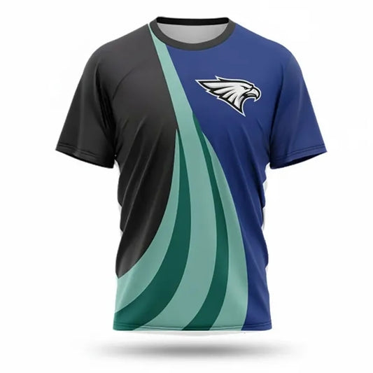 Sublimated 160G Birdseye Mesh Short Sleeve T-Shirt