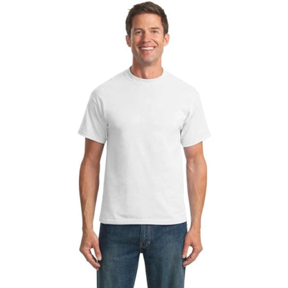 Port & Company 50/50 Cotton/Poly T-Shirt - White