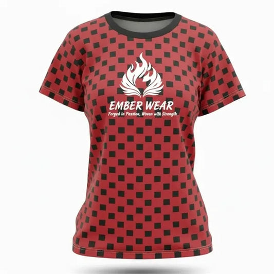 140G Mesh Women's Full Color Short Sleeve T-Shirt