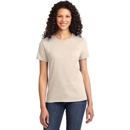 Port & Company Ladies Essential T-Shirt - White/Neutral