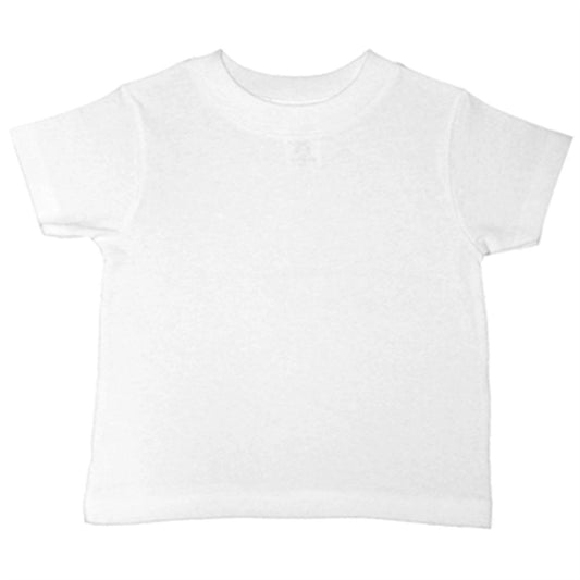 Rabbit Skins Toddler Short Sleeve Tee - White/Neutral