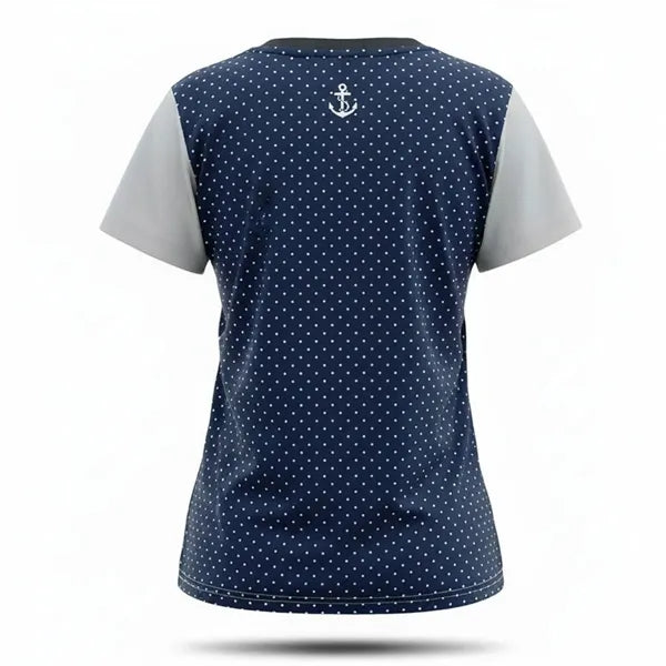 Women's Short Sleeve Honeycomb Mesh T Shirt