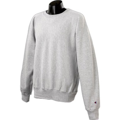 Champion 12 oz Reverse Weave Fleece Crew - Light/Heather