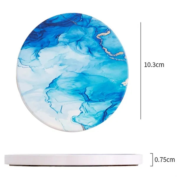 4" Ceramic Coaster
