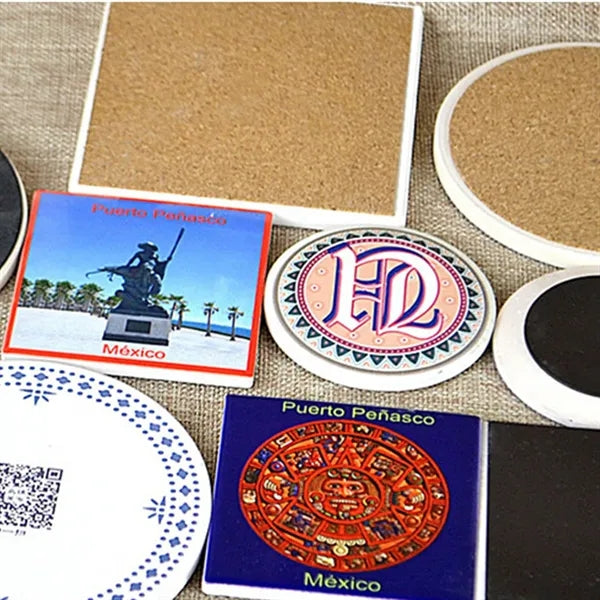 4" Ceramic Coaster