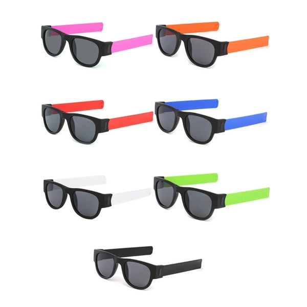 Foldable Bracelet Slap Sport Wristbands Sumglasses