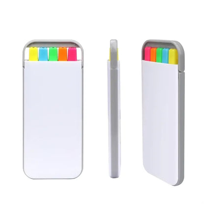 5 in 1  Colors Highlighter Set W/ Case