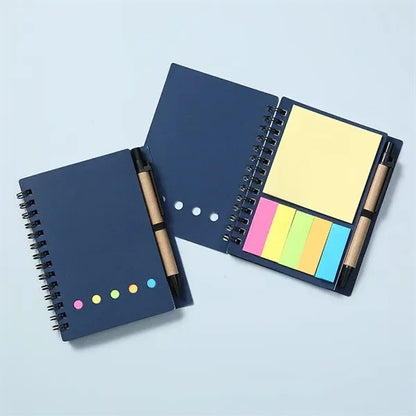 Sticky Notes Spiral Notebook