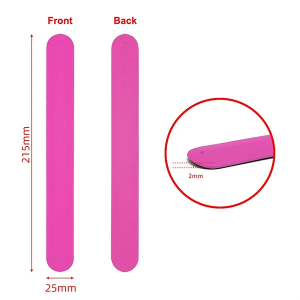 Rubber Clap Bracelet & Wristband