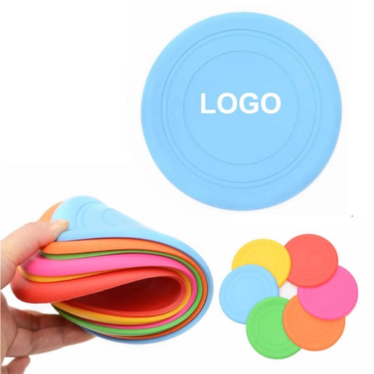 7" Rubber  Pet Soft Flyer / Flying Disc