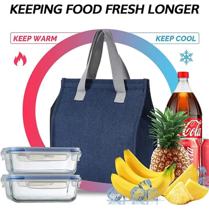 Insulated Lunch Tote Bag