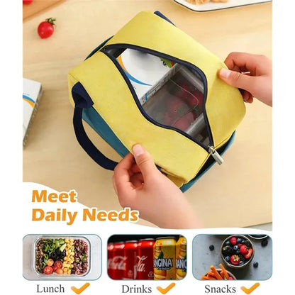 Insulated Lunch Tote Bag