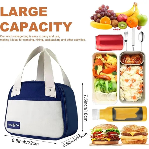 Insulated Lunch Tote Bag