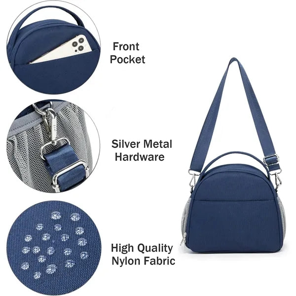 Insulated Lunch Bag With Shoulder Strap