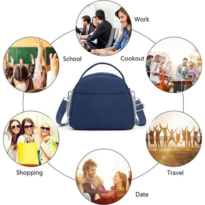 Insulated Lunch Bag With Shoulder Strap