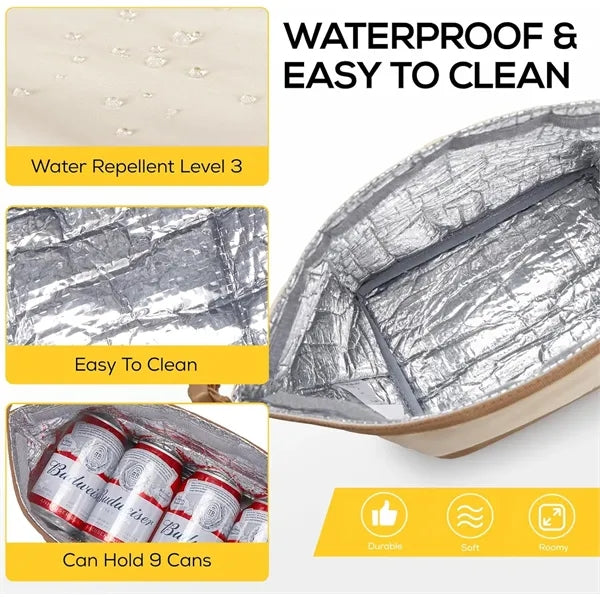 Foldable Tote Insulated Lunch Bag