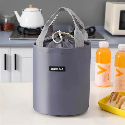 Insulated Round Lunch Bag