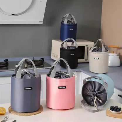 Insulated Round Lunch Bag