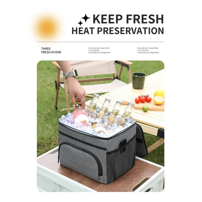 Insulated Lunch Bag with Adjustable Shoulder Strap