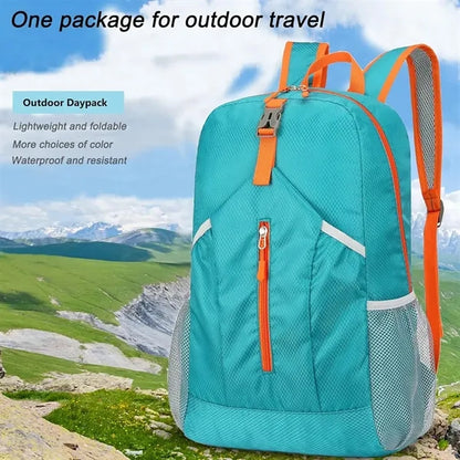 Packable Hiking Backpack Lightweight Travel Camping Rucksack