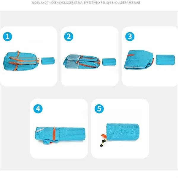 Packable Hiking Backpack Lightweight Travel Camping Rucksack