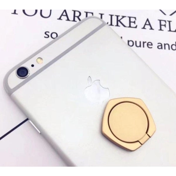 Pentagon Shaped Cell Phone Ring stand grip holder