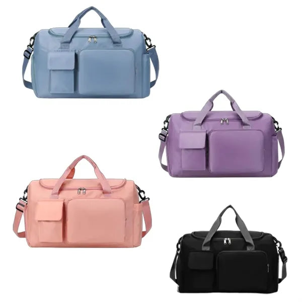 Large Sports Gym Tote Bag with Shoe Compartment Dry Wet