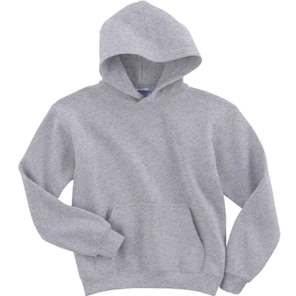 Gildan Youth 7.75 oz 50/50 Hooded Pullover - Light/Heather