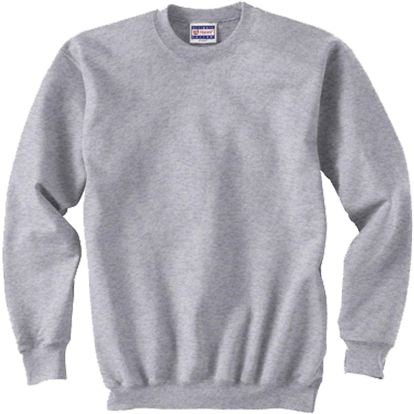 Hanes 90/10 Ultimate Cotton Crew - Light/Heather