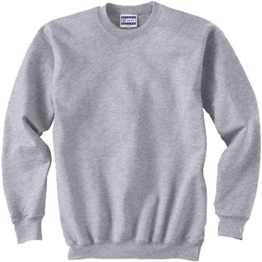 Hanes 90/10 Ultimate Cotton Crew - Light/Heather